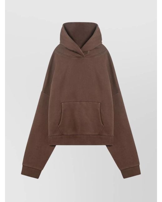 Entire studios Brown Cotton Sweatshirt for men