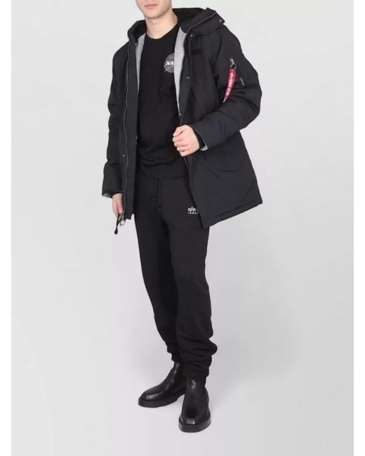 Alpha Industries Blue Expedition Parka for men