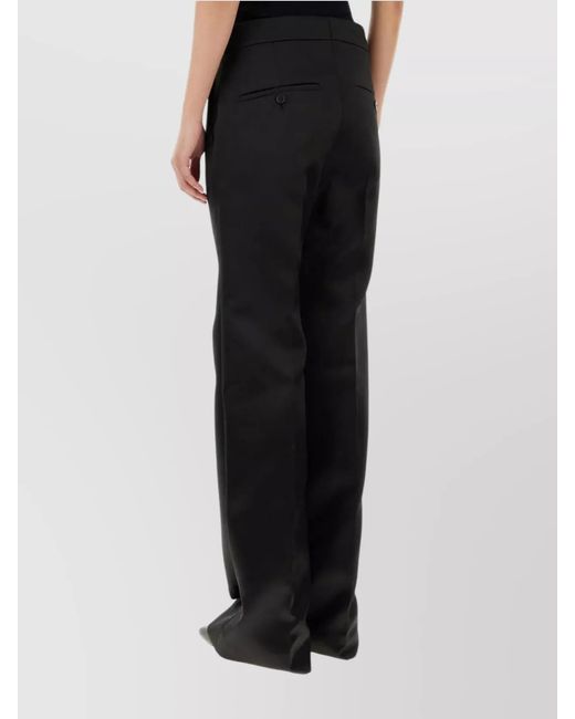 Givenchy Black Flared Trousers