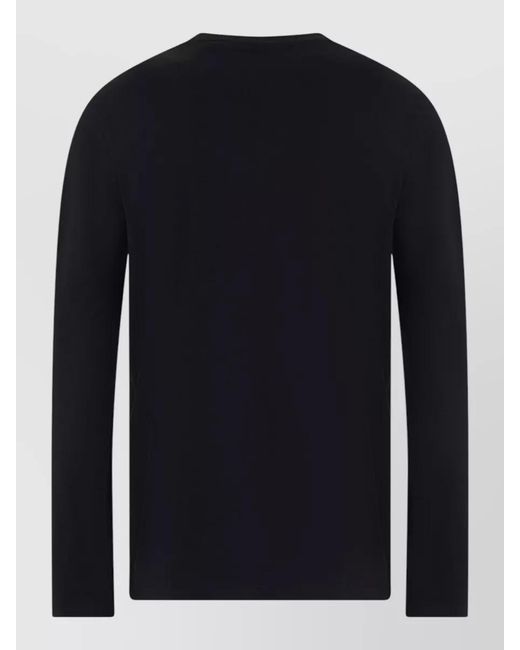 Boss Blue Long Sleeve Crew Neck Regular Shirt for men