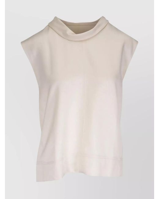 Totême Natural High Neck Blouse