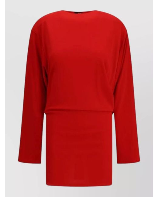 Jacquemus Red Printed Mini Dress