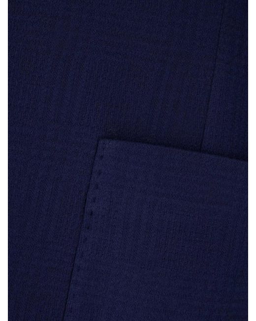 Circolo 1901 Blue Cotton Blazer for men