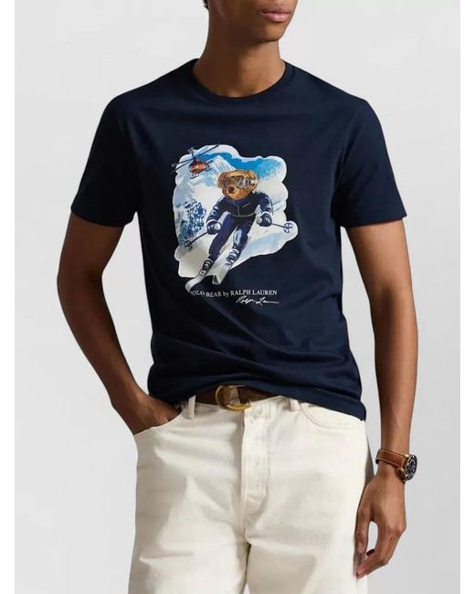 Polo Ralph Lauren Blue T-Shirt for men