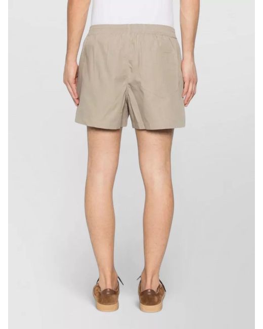 A.P.C. Natural Utility Beach Shorts Short Length Pockets for men