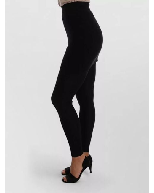 Dolce & Gabbana Black Cashmere Silk High-Rise Fitted Skirt
