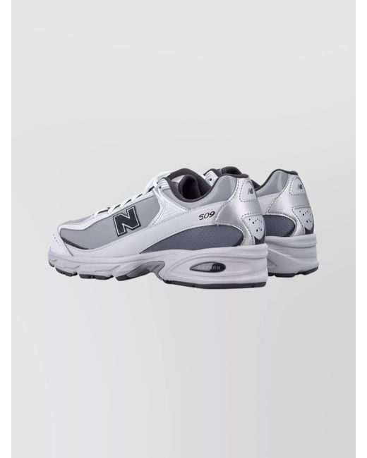 Comme des Garçons Metallic Synthetic Leather Low-Top Sneakers for men