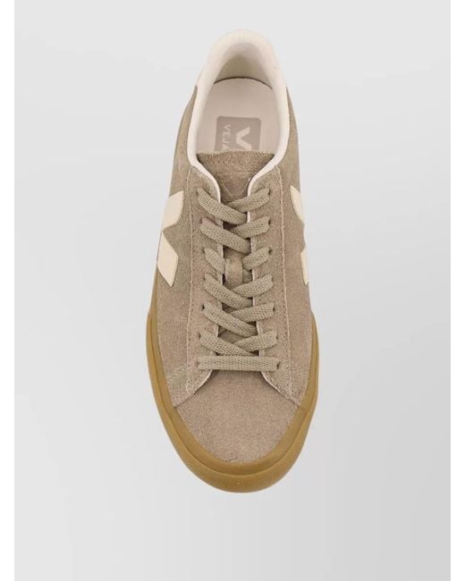 Veja Multicolor Suede Low-Top Sneakers