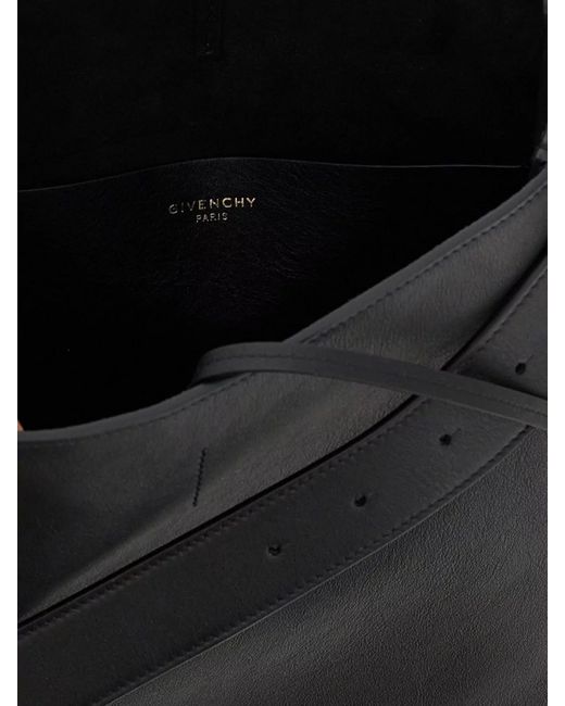 Givenchy Black Leather Shoulder Bag