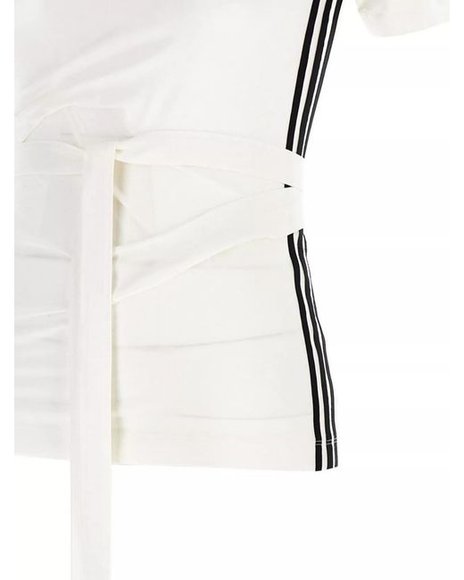 Y-3 White Lyoncell Short-Sleeve T-Shirt