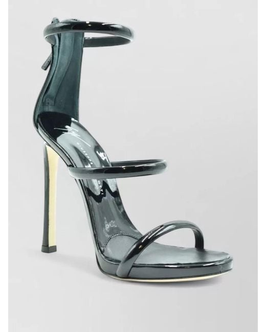 Giuseppe Zanotti Multicolor High Heel Pumps Open Toe Stiletto