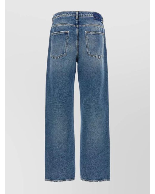 Golden Goose Deluxe Brand Blue Denim Straight-Leg Jeans for men