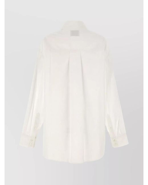 Isabel Marant White Cotton Regular-Fit Shirt