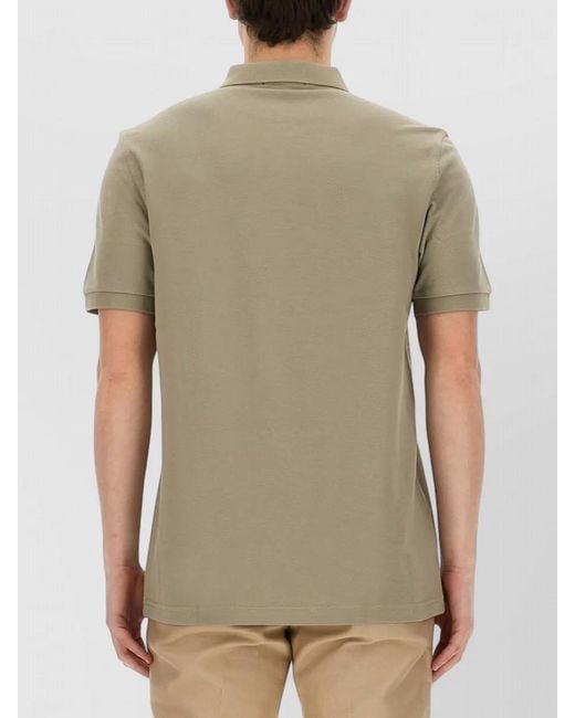 Fred Perry Natural Logo Polo Shirt Short Sleeve Collar for men