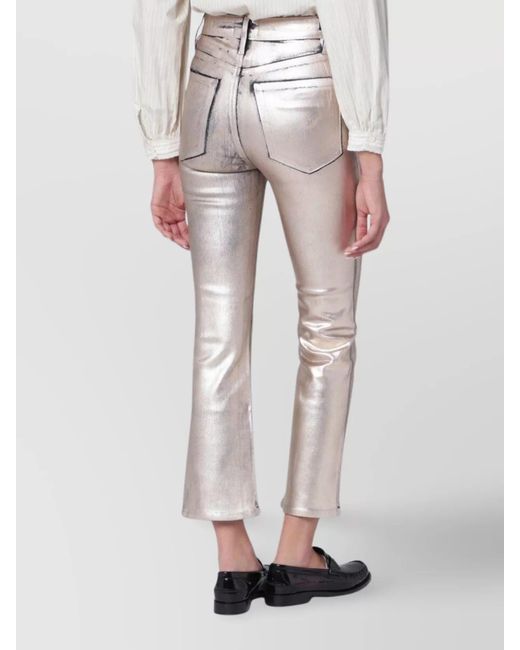FRAME Multicolor Cropped Trousers