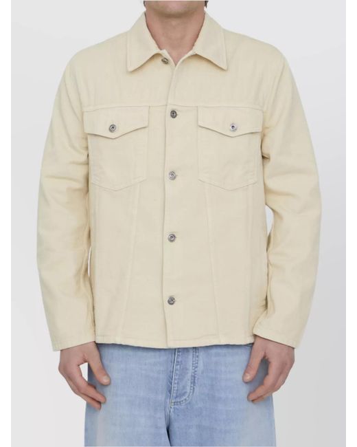 Off-White c/o Virgil Abloh Natural Off Vars Hammer Shirt for men