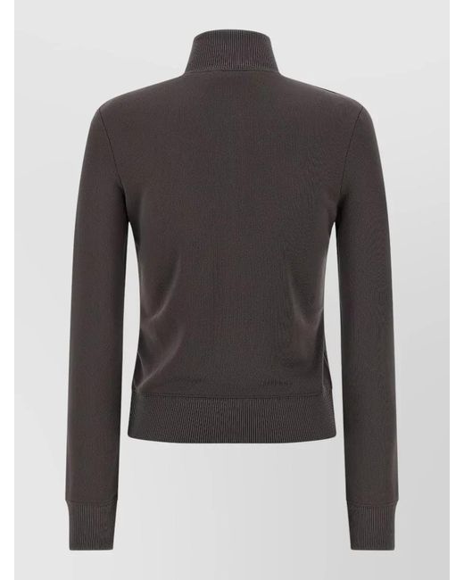 Courreges Black Polyester Sweatshirt