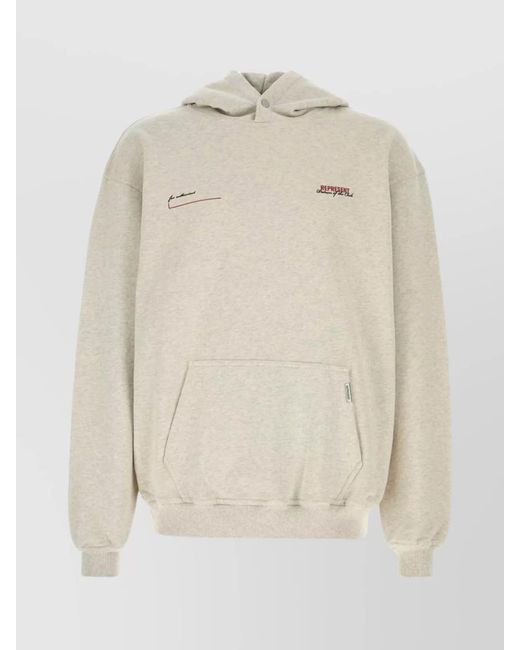Represent Natural Cotton Hoodie for men