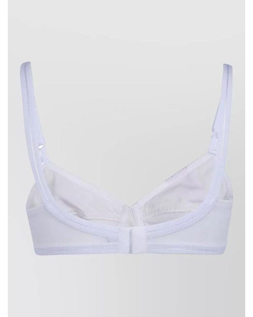 N°21 Red Rose Print Bra Adjustable Strap Design