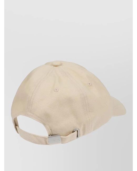 IRO Natural Neo Greb Curved Brim Hat Ventilation Eyelets