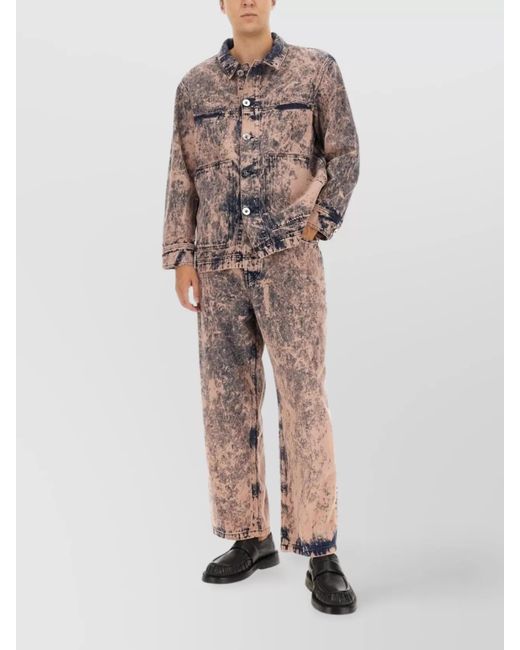 Etudes Studio Multicolor Denim Regular-Fit Shirt Jacket for men