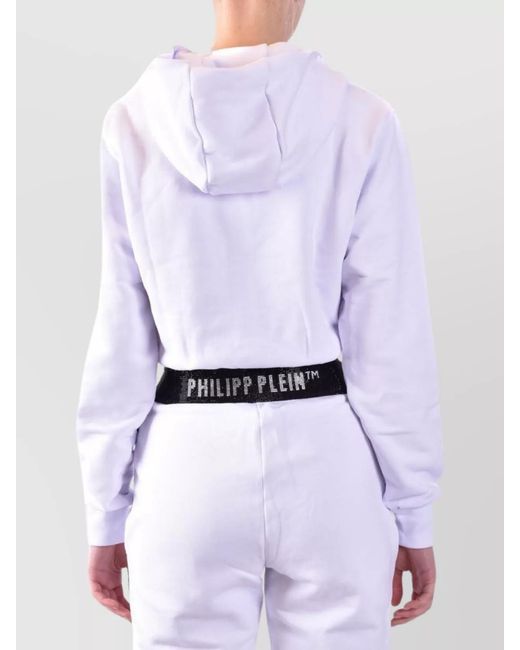 Philipp Plein White Cotton Blazer