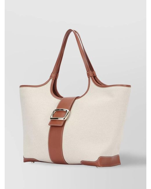 Roger Vivier Natural Leather Shoulder Bag