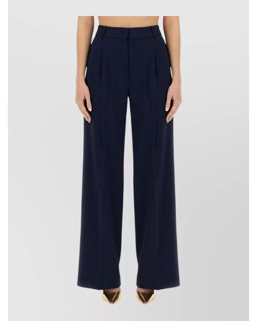 Michael Kors Blue Wide Leg Trousers
