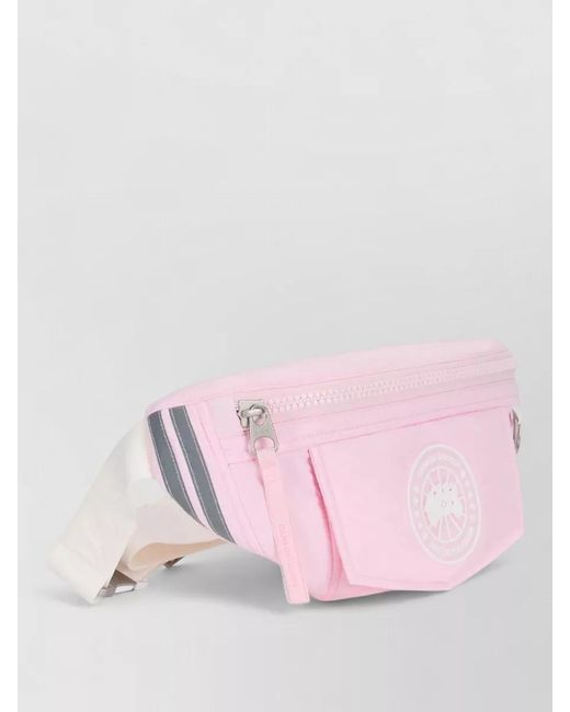 Canada Goose Pink Technical Fabric Belt Bag for men