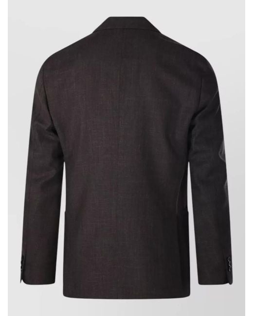 Lardini Black Single Breasted Suit for men