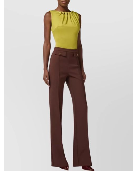 Elisabetta Franchi Green Tank Top