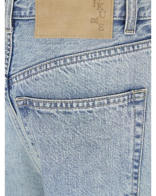 Haikure Blue Wide-Leg Trousers