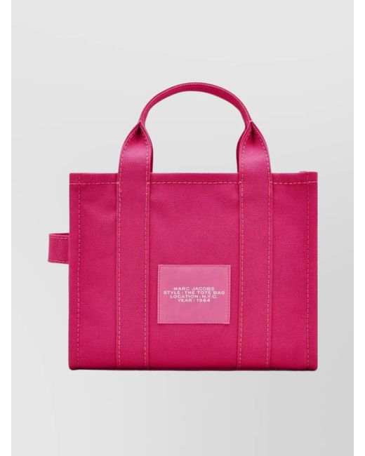 Marc Jacobs Pink The Tote Bag Mini Canvas Tote Bag