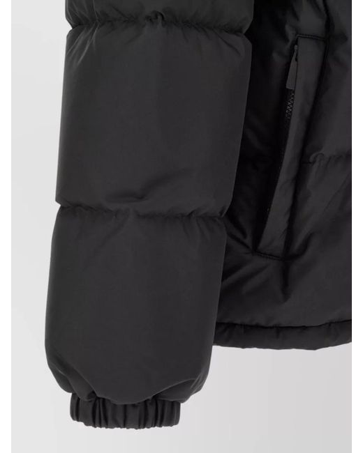 Burberry Black Quilted Down Puffer Jacket for men
