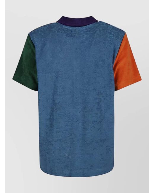Howlin' By Morrison Multicolor Short Sleeve Cotton Shirt Chest Pocket for men