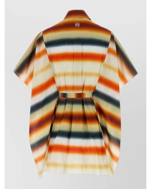 Loewe Multicolor Printed Cotton Caftan