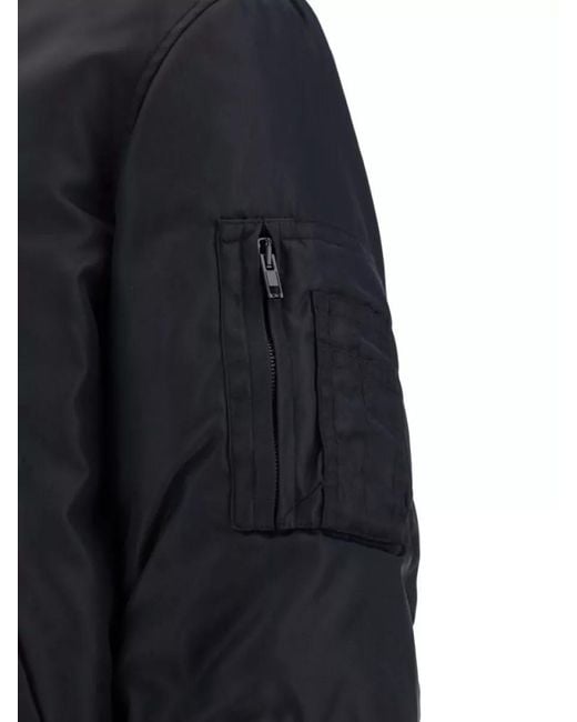 Moschino Blue Single Breasted Coat for men
