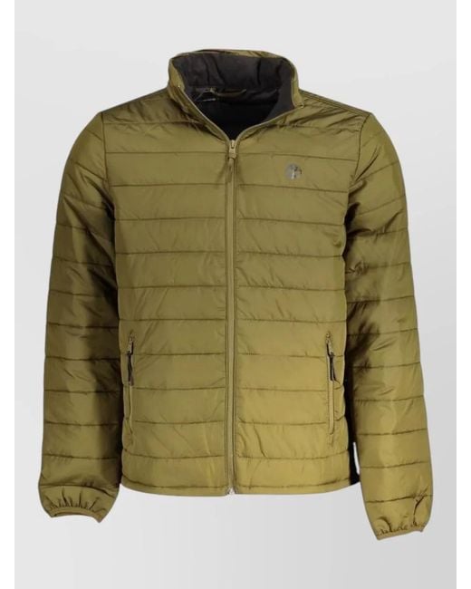 Timberland Green Quilted Puffer Jacket for men