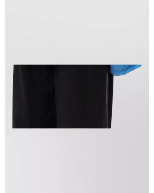 Loewe Blue Hooded Relaxed Anorak Layered Casual Style for men