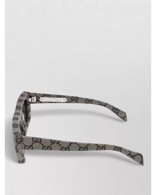 Gucci Gray Sunglasses Gg2020S 005 Square Frame for men