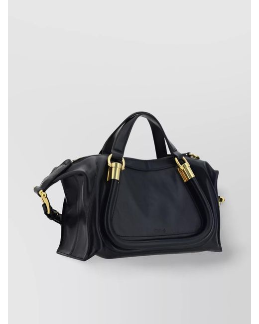 Chloé Blue Leather Shoulder Bag