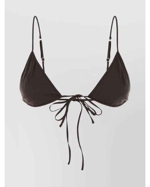 Prada Multicolor Stretch Poplin Bra