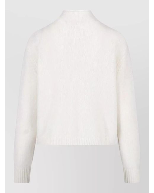 Lisa Yang Natural Cropped High Neck Lightweight Casual Jacket