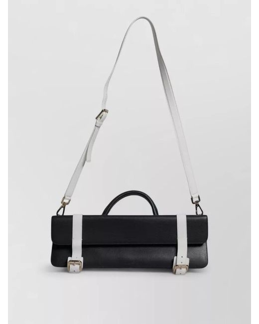 Dolce & Gabbana Black Devotion Leather Cross-Body Bag