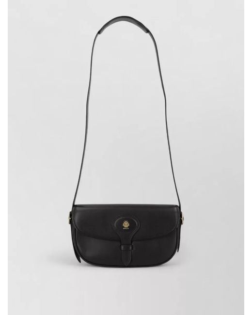 Bally White Beckett Leather Cross-Body Bag