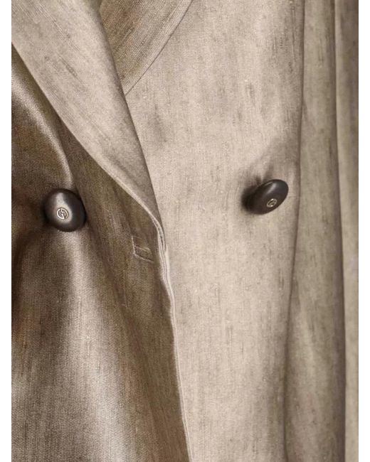 Giorgio Armani Natural Blazer Doppiopetto