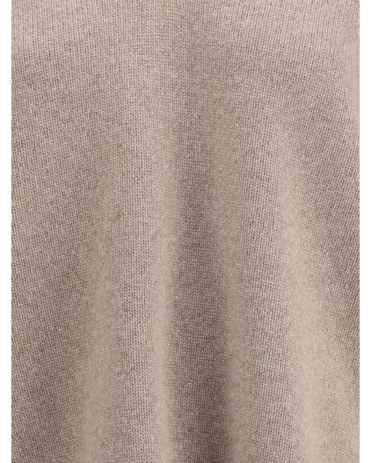 Rohe Natural Wool Cashmere Knitwear Cut Out Detail