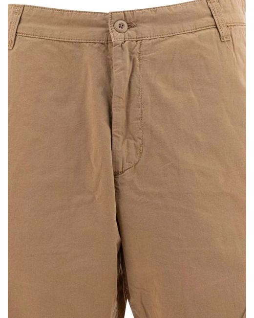 Carhartt Natural Cotton Straight-Leg Trousers for men