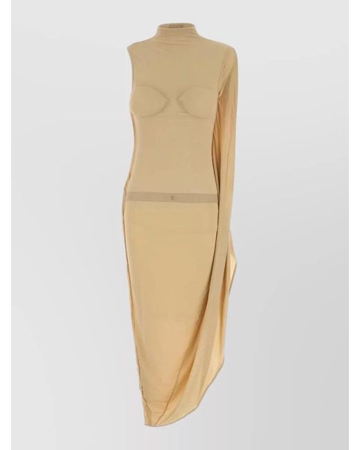 Jean Paul Gaultier Natural Stretch Midi Dress