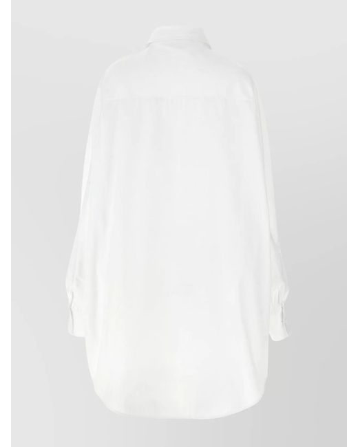Ermanno Scervino White Cotton Shirt